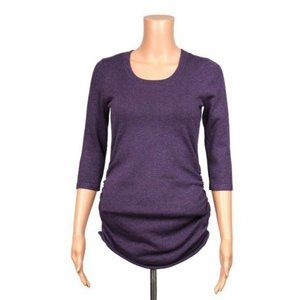 Pink Rose Women's Purple Sweater